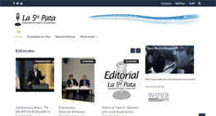 Desktop Screenshot of la5pata.com